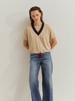 Camiseta Manga Corta Lyocell y algodón