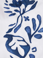 Camiseta Algodón Flores de Manga Corta
