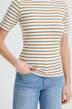 Camiseta Ihmira Rayas Manga Corta