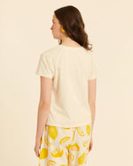 Camiseta Algodón con Estampado de Frutas