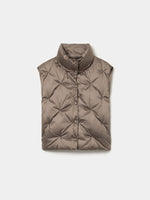 CHALECO ACOLCHADO DE CUELLO ALTO