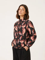 CHAQUETA BOMBER ACOLCHADA ESTAMPADO PAJAROS