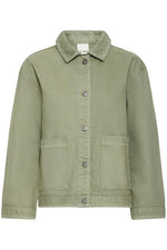 Chaqueta Iholia Verde Algodón