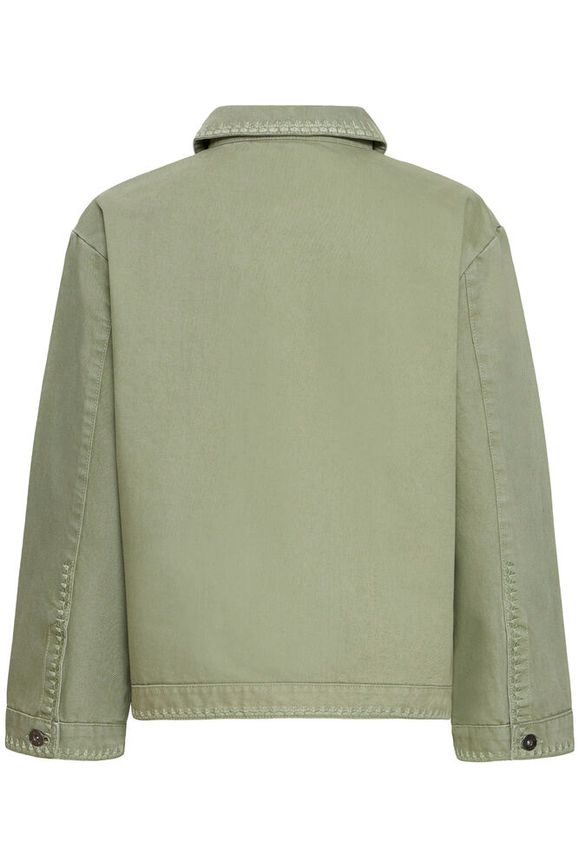 Chaqueta Iholia Verde Algodón