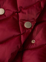CHAQUETA CORTA ACOLCHADA CON BROCHES DORADOS
