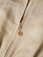 Chaqueta Manga Corta con Cuello Camisero
