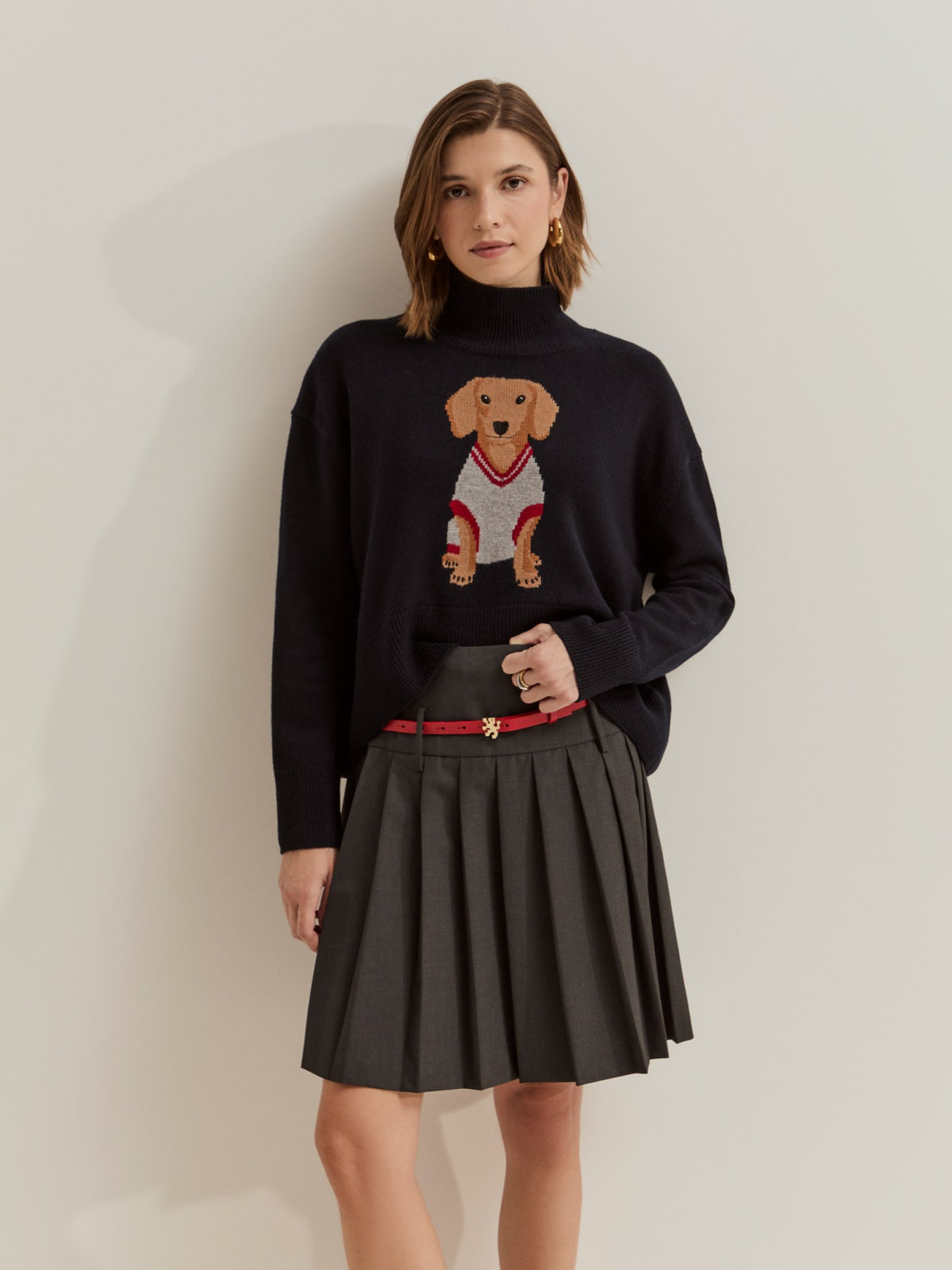 JERSEY LANA CON DETALLE PERRO