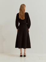 Falda de Punto Mezcla de Lana