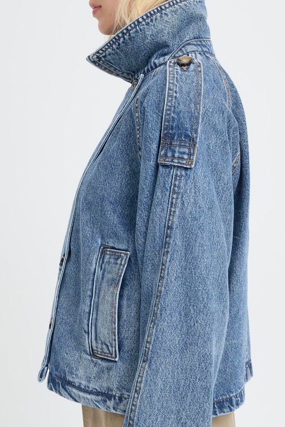 Gabardina Bycitan Denim Corta