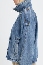 Gabardina Bycitan Denim Corta