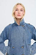 Gabardina Bycitan Denim Corta