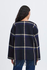 Chaqueta Ihfoniza Cuadros Marino