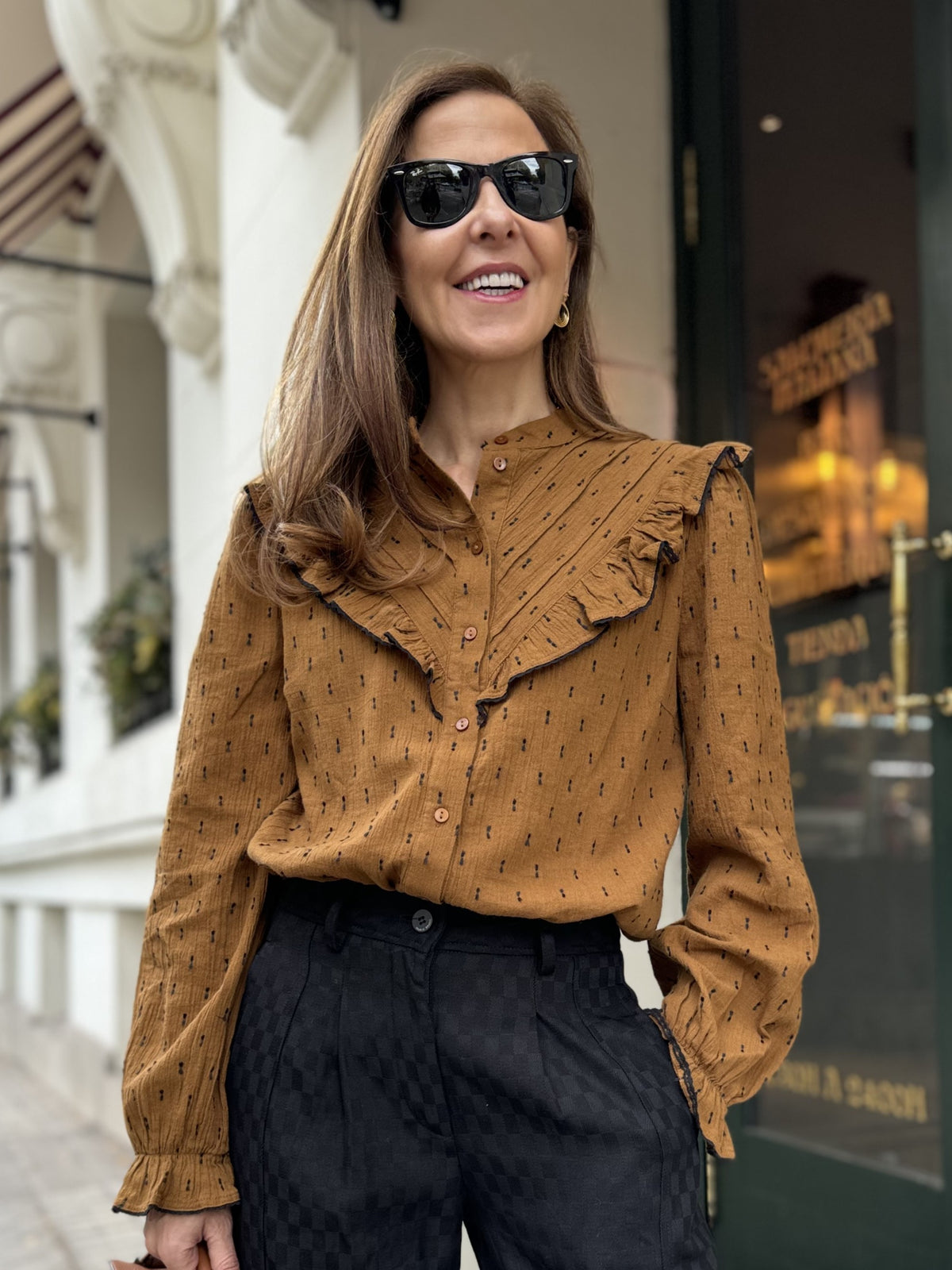 Blusa Ihzady Camel