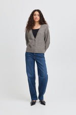 Chaqueta Ihdasila Corta Punto Gris