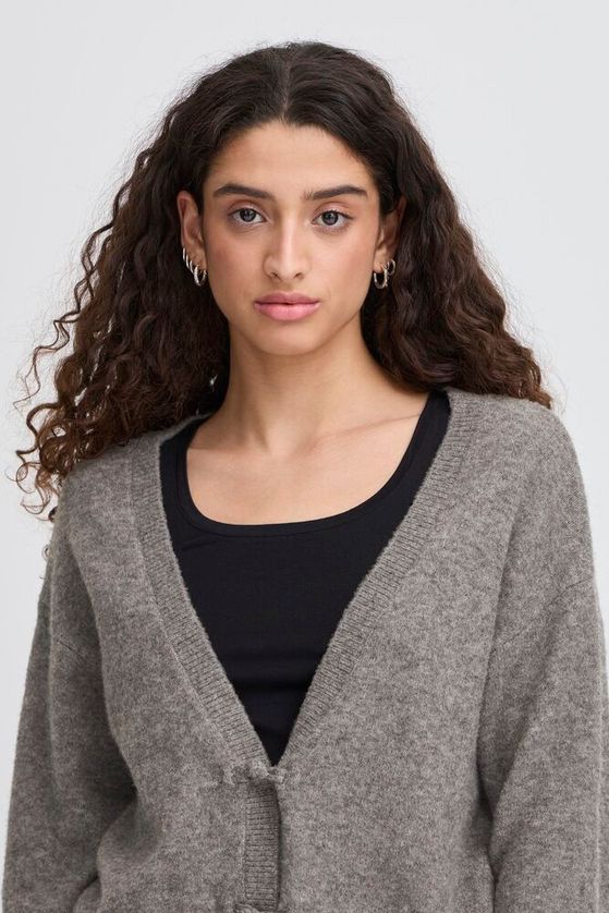 Chaqueta Ihdasila Corta Punto Gris