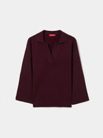 JERSEY LANA CON CUELLO POLO Y ESCOTE V