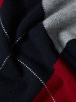 JERSEY PUNTO LANA ESTAMPADO ROMBOS