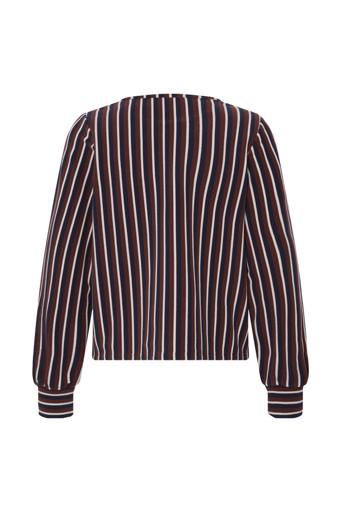 JERSEYPUNTO RAYAS VERTICALES Y CUELLO REDONDO