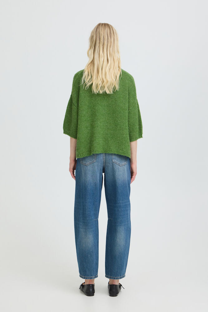 JERSEY PUNTO VERDE CON CUELLO REDONDO