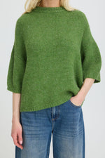 JERSEY PUNTO VERDE CON CUELLO REDONDO