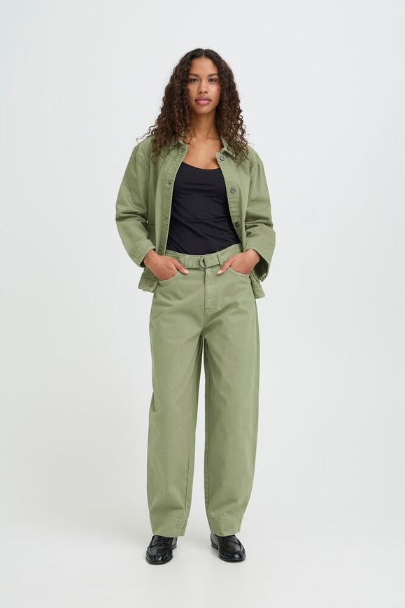 Pantalón Iholia Algodón Verde