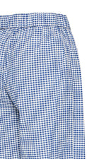 Pantalón Largo Cuadros Blanco y Azul