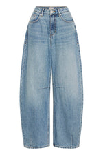 PANTALON DENIM CORTE BALLON