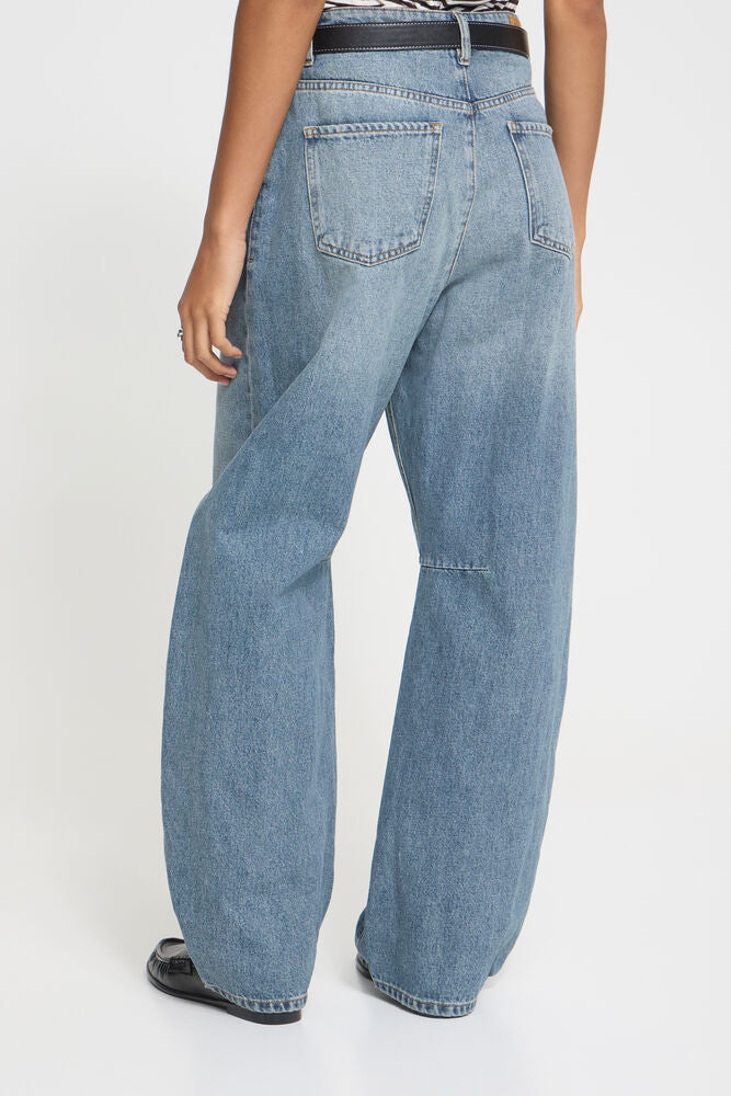 PANTALON DENIM CORTE BALLON
