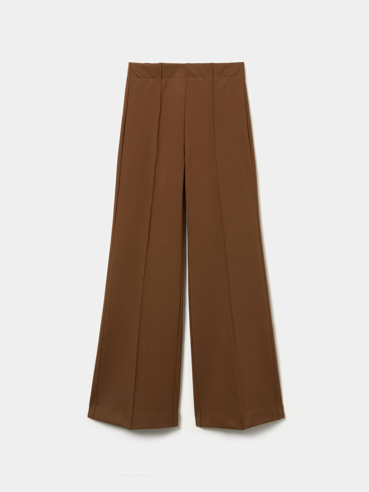 PANTALON PIERNA ANCHA EN TEJIDO TECNICO