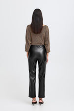 PAntalón Legging Polipiel Bykaddo Negro