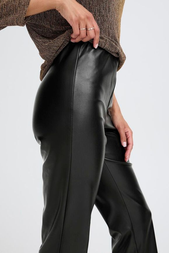 PAntalón Legging Polipiel Bykaddo Negro