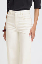 Pantalón Tiro Alto Blanco