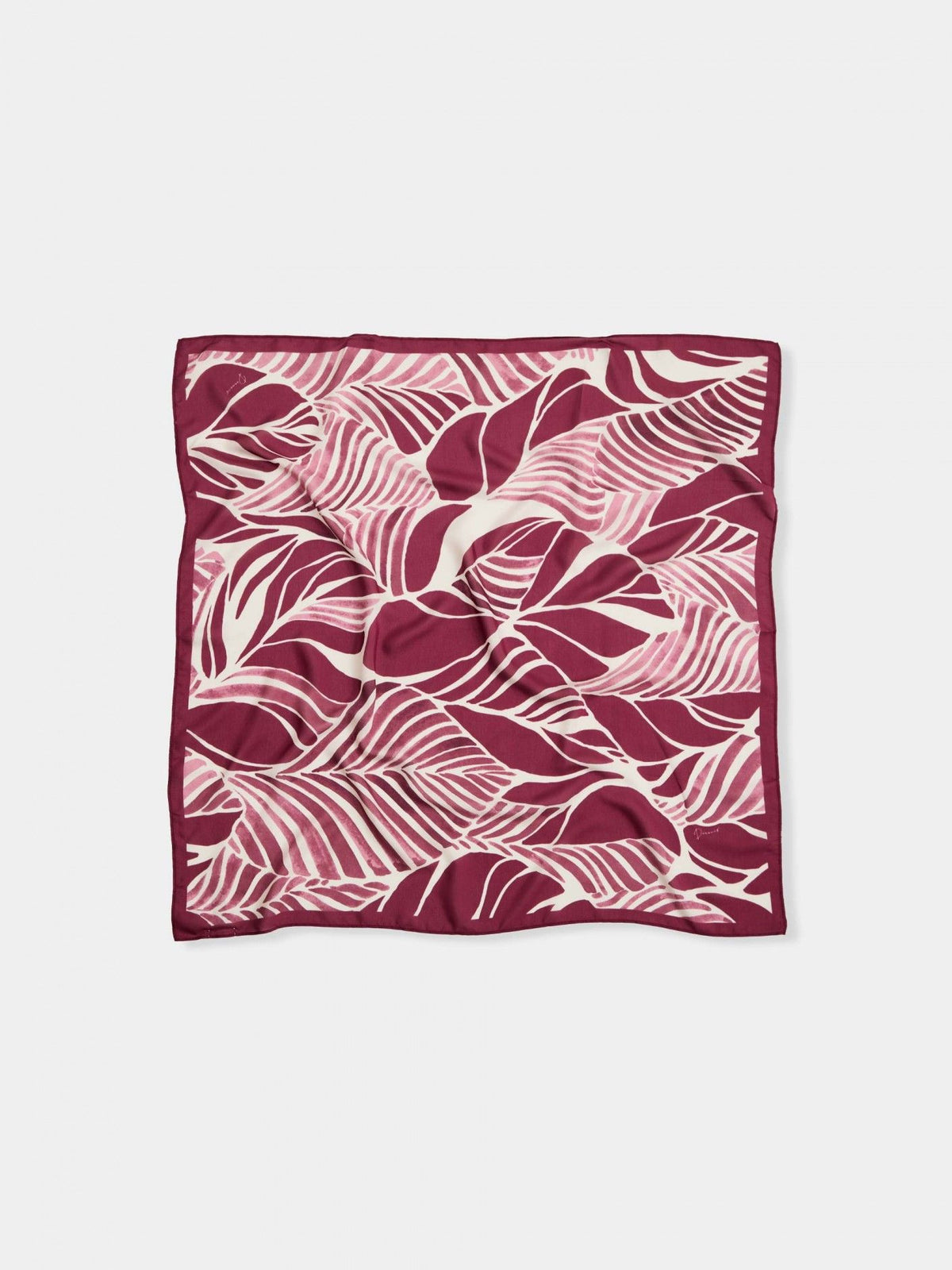 Bufanda con Estampado Floral