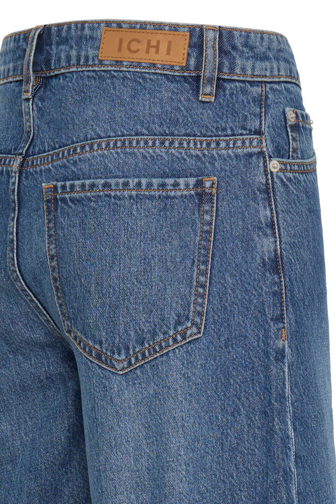 Bermuda Denim con Bolsillos delanteros
