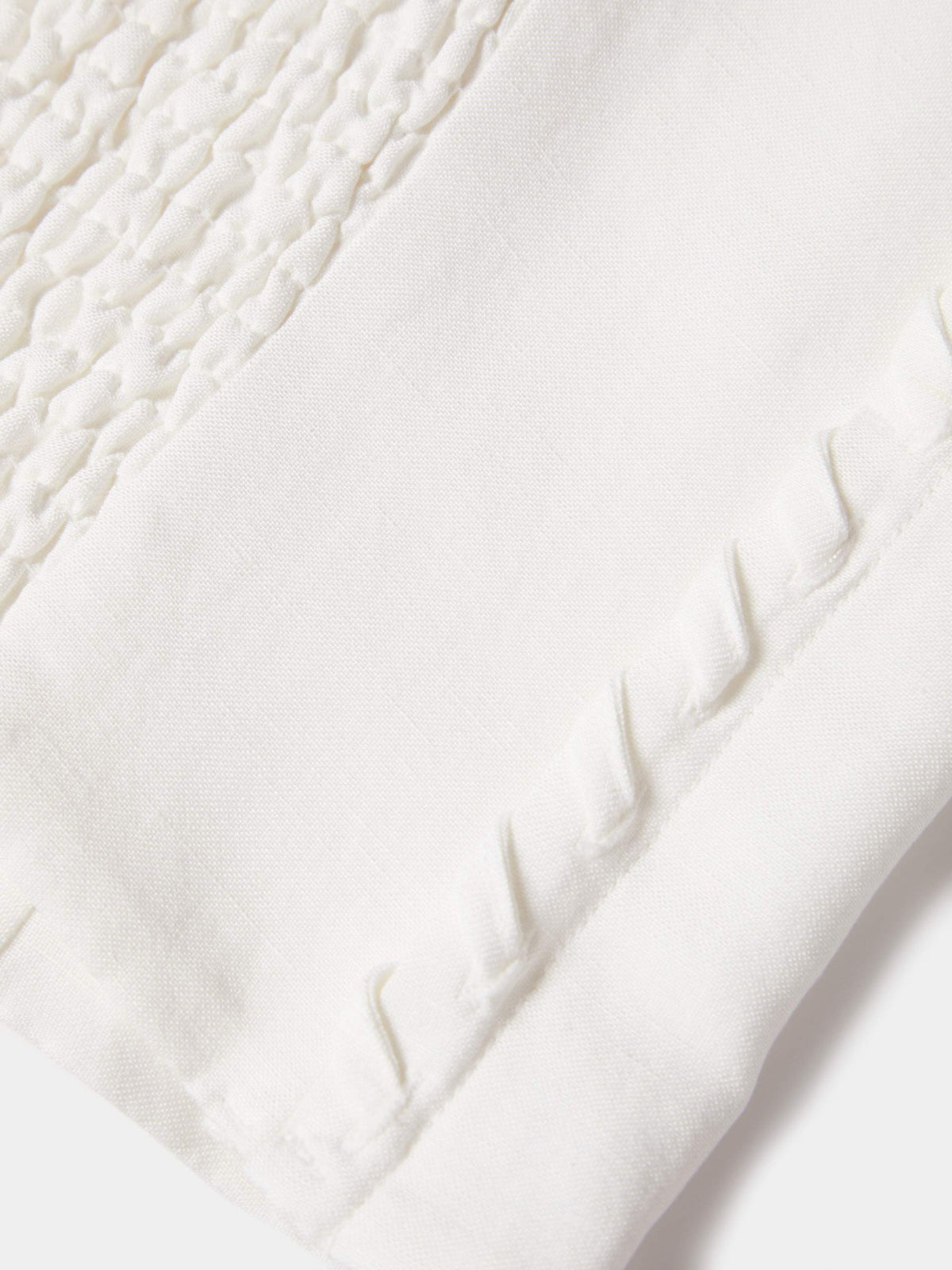 Top con detalle trenzado Color Blanco