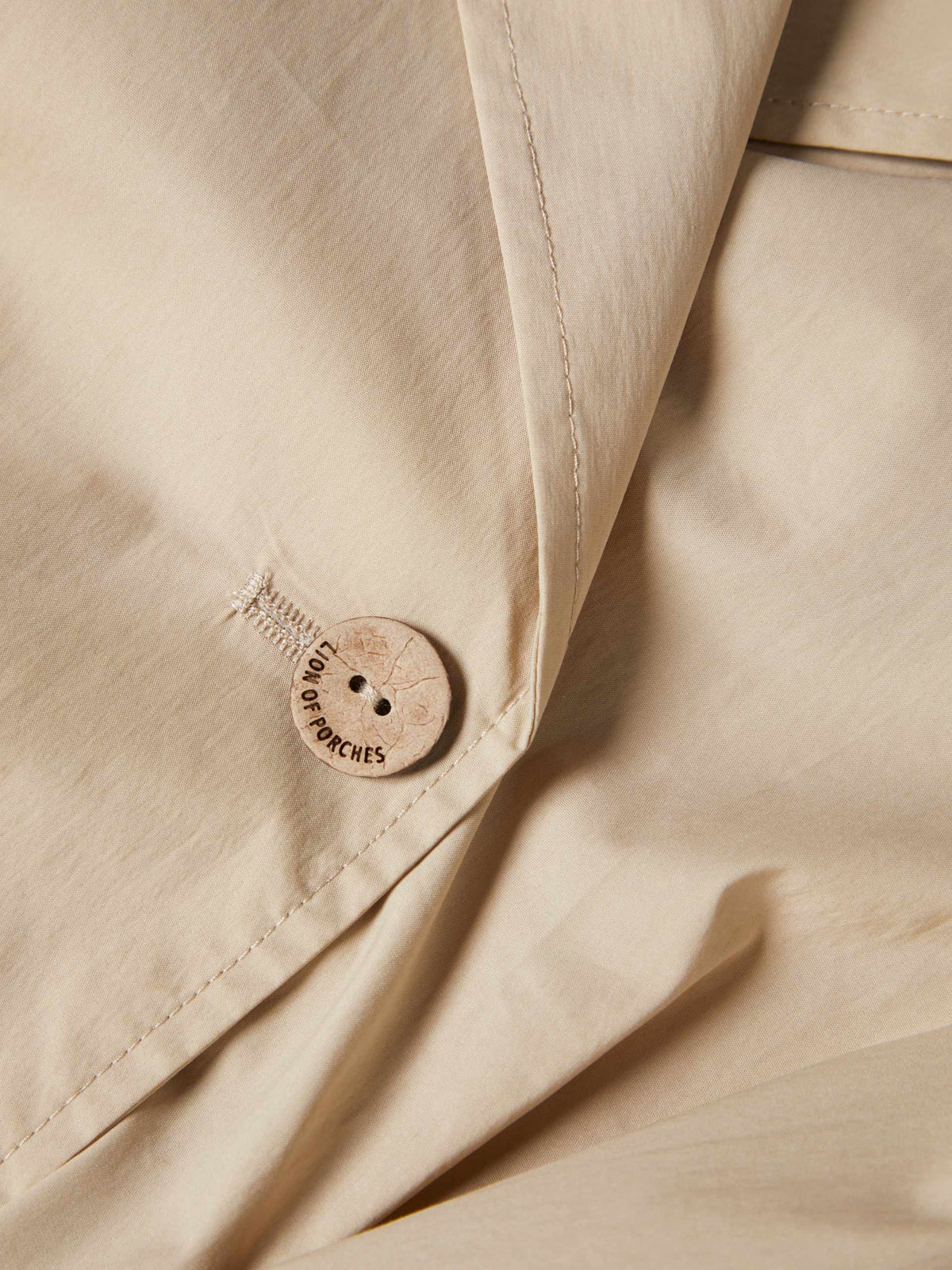 Vestido de Gabardina Midi con Cinturón y Tablas