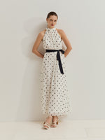 Vestido Largo Lunares