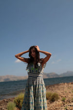 Vestido Largo Estampado Boho