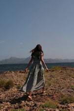Vestido Largo Estampado Boho
