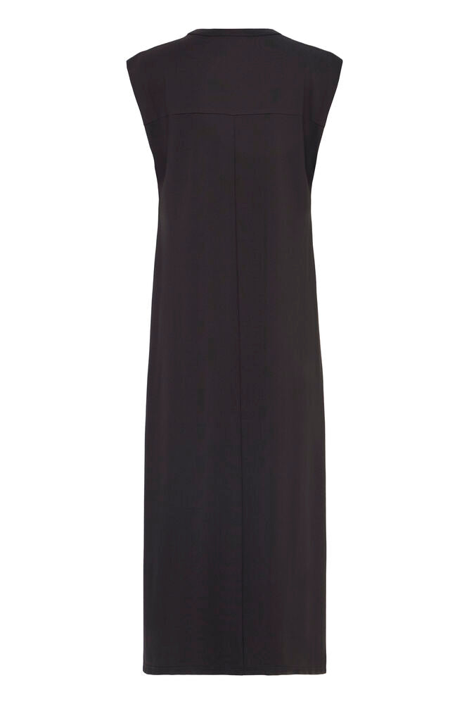 Vestido Largo Tipo Camiseta sin Mangas