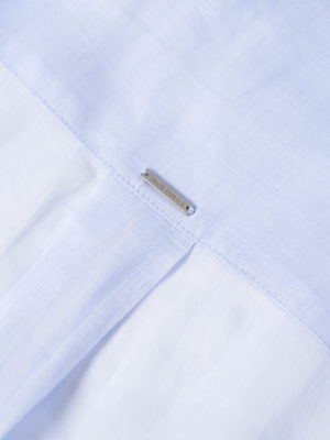 Camisa oversize de Ramio de Manga Corta | Lion of Porches