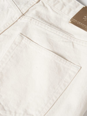 Pantalones Ancho Mezclilla Beige | Lion of Porches