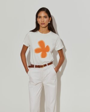 Pantalones Ancho Mezclilla Beige | Lion of Porches