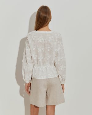 Blusa Bordada Flores | Lion of Porches