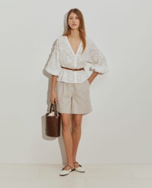 Blusa Bordada Flores | Lion of Porches