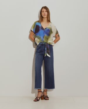 Pantalón Denim con Cinturón | Lion of Porches