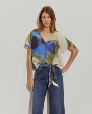 Pantalón Denim con Cinturón | Lion of Porches
