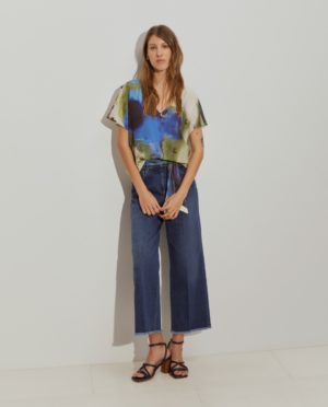 Pantalón Denim con Cinturón | Lion of Porches