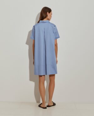 Vestido Midi Manga Corta | Lion of Porches