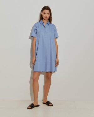 Vestido Midi Manga Corta | Lion of Porches